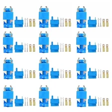 12PK Two Way Lockable Big Blue Gate Latch Replaces Speeco S16100100 Cattle Fence