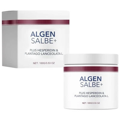 GEBRANDMARKT Algensalbe Aktiv Gegen Besenreiser Krampfadern Creme Beine Pflege - Entspannung