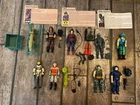 Gi Joe ARAH Figure Lot Of 8 And Accessories Zartan, Firefly, Scrap-Iron ,Builder