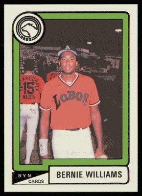 1988-89 BYN Puerto Rico Winter League Update #A-45 Bernie Williams
