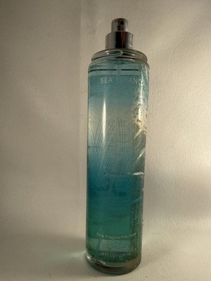 Bath & Body Works Sea Island Cotton Perfume Mist 8 Oz 236 ML Spray Scuffed