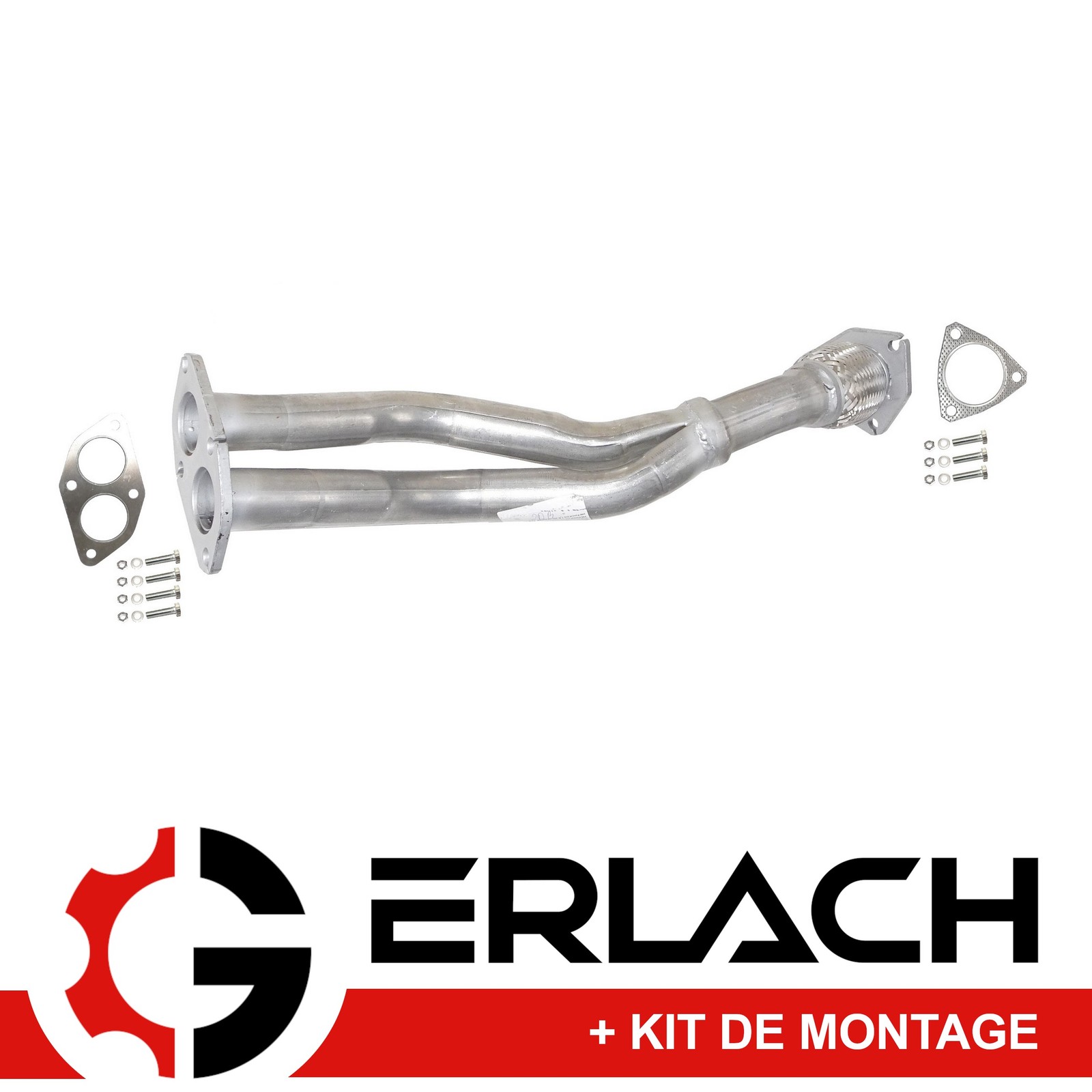 Tuyau avant en acier renforcé référence 5938 pour Audi A4 et Passat