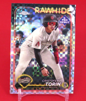 federaページ Cristofer Torin XFRACTOR CHROME 2024 Topps Pro Debut #PDC-192 | eBay