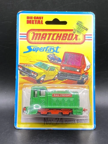 Lesney MATCHBOX Superfast #24 Diesel Shunter SEALED Vintage Toy Train VTG