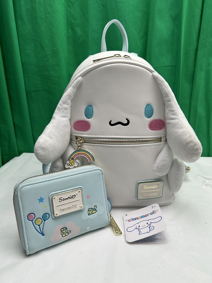 Cinnamoroll Loungefly 2022 Sanrio Bag White Mini Backpack  display picture 1