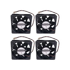4 pcs Cooling Cooling Fan 4 pin DC 12V fits Bitmain Antminer Miner