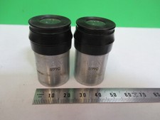 PAIR 12X SPENCER EYEPIECE OCULAR LENS MICROSCOPE PART AS PICTURED Z9-A-73