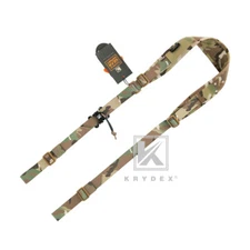 KRYDEX Tactical Sling Strap Modular Slingster Pull Tab 2Point Quick Adjust Camo