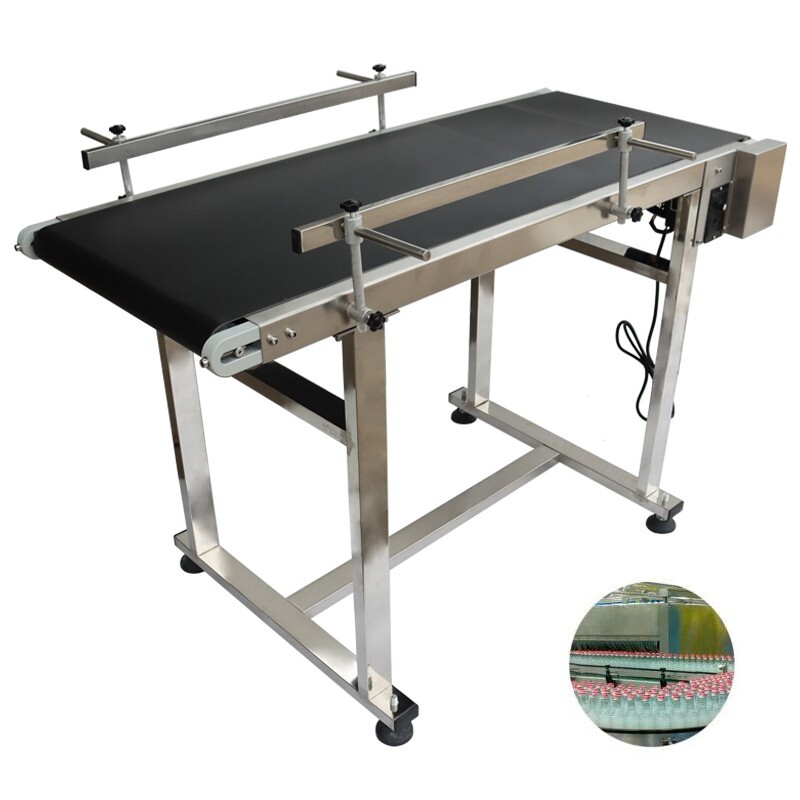 Belt Conveyor PVC Conveyor Belt 59x 17.7-Inch Motorized Conveyor
