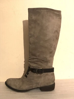 MINELLI - BOTTES - CUIR SUEDE - POINTURE 39 EU - GENUINE - Photo 1/4