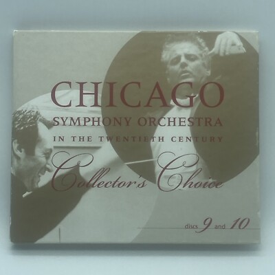 Chicago Symphony Orchestra in the Twentieth Century 2-CD 2000 DISCS 9-10 ONLY