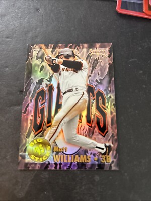 1995 Select Big Sticks Holo Insert #BS11 Matt Williams San Francisco Giants Card