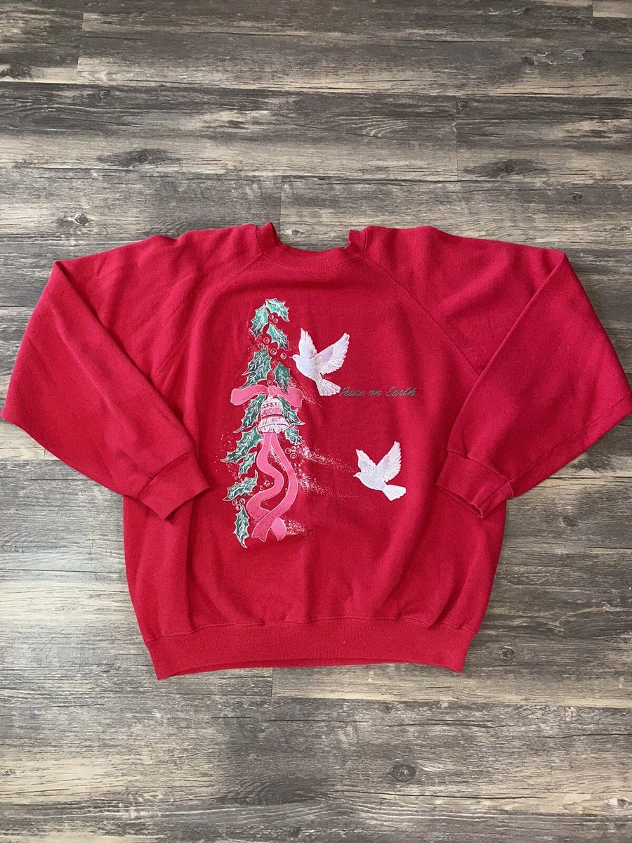 Clothing Peace On Earth Sweatshirt May Peace Prevail On Earth