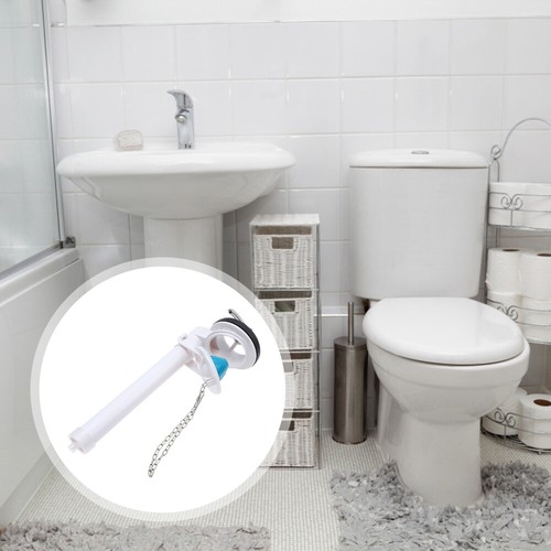 Strumento di riparazione valvola di scarico WC con catena e flapper per un WC - Foto 7 di 12