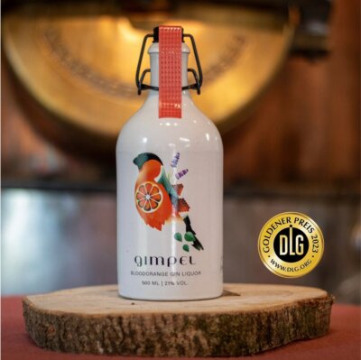 Gimpel Blutorangen Gin Likör 21% vol. 500 ml