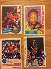 Los Angeles Lakers Elmore Smith Signed 1974 75 Topps card