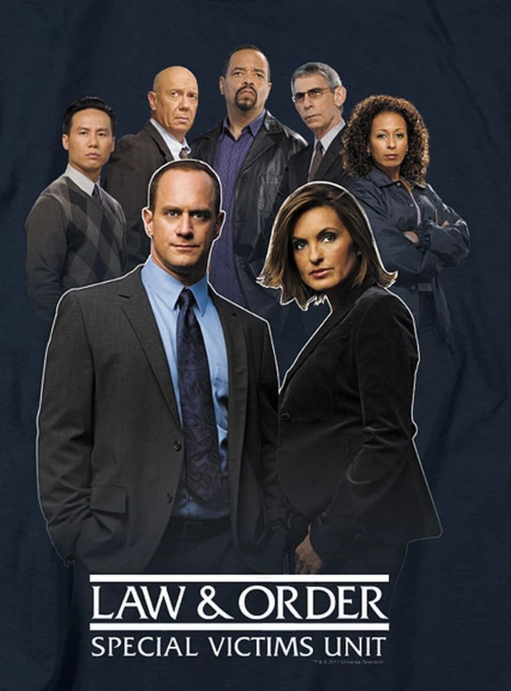 Law & Order SVU The Team Pullover Hoodie