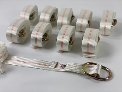 2  X 12  Double D-Ring Strap Pack Of 10