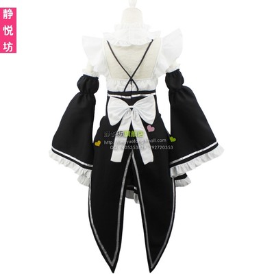 Tiktok Rem And Ram Cosplay Kiss Red Anime Re:zero Kara Hajimeru Isekai Seikatsu Life In - Foto 2