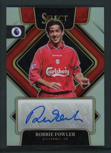 2022-23 ROBBIE FOWLER AUTO PANINI SELECT PREMIER LEAGUE SILVER AUTOGRAPHS