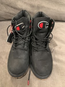 timberland champion boots black