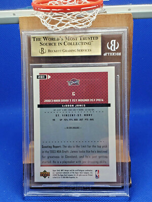 03-04 Upper Deck MVP レブロン 201 RC 2003 Upper Deck MVP LeBron James Rookie RC #201 PSA 10 | eBay