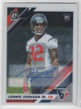 2019 Donruss Optic Rookies Autographs #126 Lonnie Johnson Jr. Auto /60 - NM-MT