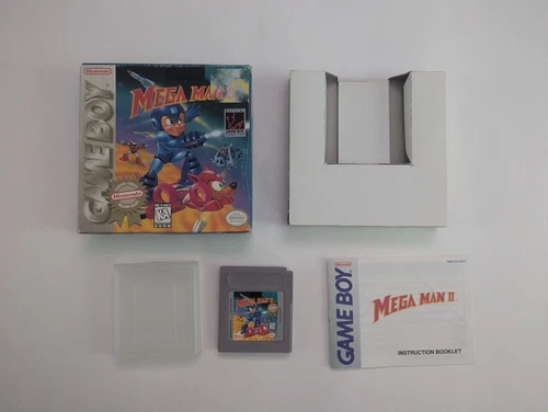 Mega Man II Game Boy Nintendo 1991 Capcom Players Choice CIB Rare