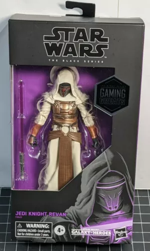 Hasbro Star Wars Black Series Jedi Knight Revan 6” Action Figure Gaming Greats