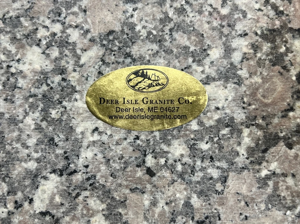 Tabla de cortar de granito Deer Isle bandeja de queso gris blanco marrón 12 pulgadas X 8 pulgadas Foto 3 de 4