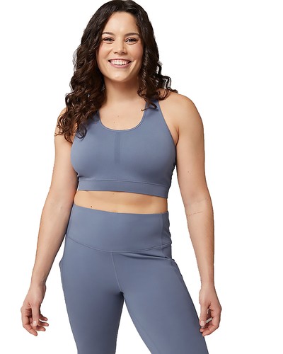 5er Pack 32 Grad Cool Damen Fitted Seamless Racerback Sport BH - Bild 2 von 29