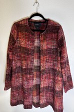 Christian Siriano New York Textured Open Cardigan_size Medium
