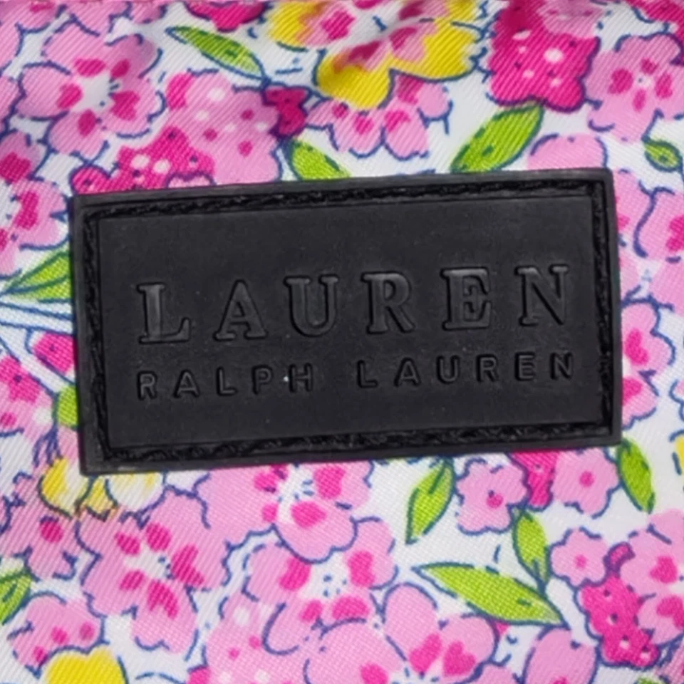 Bolso de mano LAUREN RALPH LAUREN para mujer rosa estampado floral Foto 4 de 4