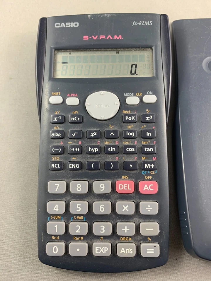 Casio Scientific Calculator  fx-82ms Tested & Working S-V.P.A.M (L) - Image 2 of 4