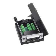 DB26 Solderless Male Female Header Breakout Terminal D-SUB 26pin w/ Shell Case