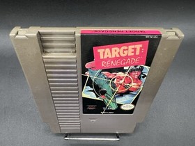 Target Renegade (Nintendo Entertainment 1990) Authentic NES ~ Tested Working