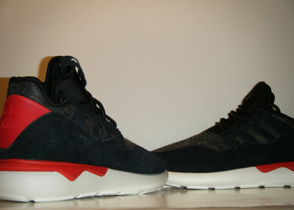 Adidas Originals Tubular Moc Runner Black Red White Sz. 12 Moccasin Y3 B24693