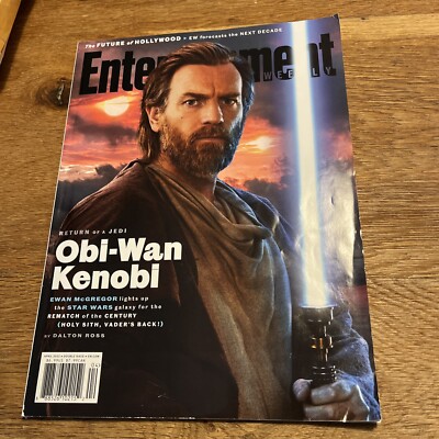 ENTERTAINMENT WEEKLY Magazine April 2022 FINAL ISSUE!! Ewan McGregor Star Wars