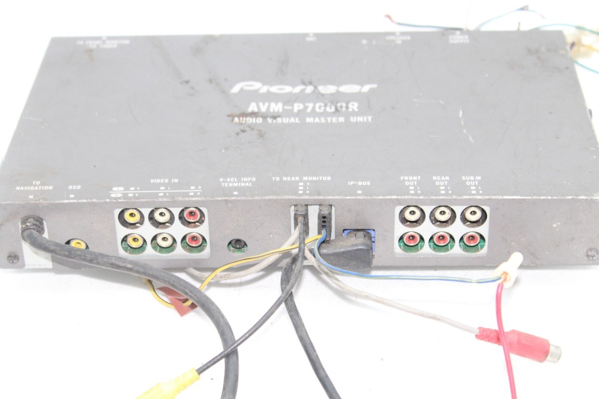 PIONEER AVM-P7000R AUDIO VISUAL MASTER UNIT MODULE Q4663 | eBay PIONEER AVM-P7000R AUDIO VISUAL MASTER UNIT MODULE Q4663 | eBay