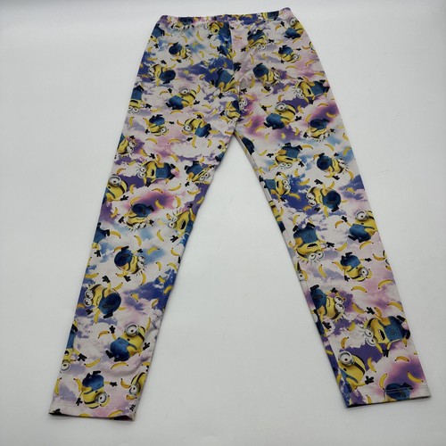 Despicable Me Minion Made Leggings Youth Girl M Aop Logo Multicolor …#16495 - Picture 6 of 7