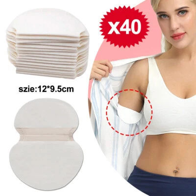 40-120x Disposable Sweat Pads Patches Antiperspirant Underarm Armpit Guard Sheet