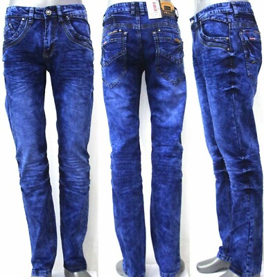 Herren klassik Jeans Hose - mehrere Waschungen Original Comfort Fit Gr. 29 - 38