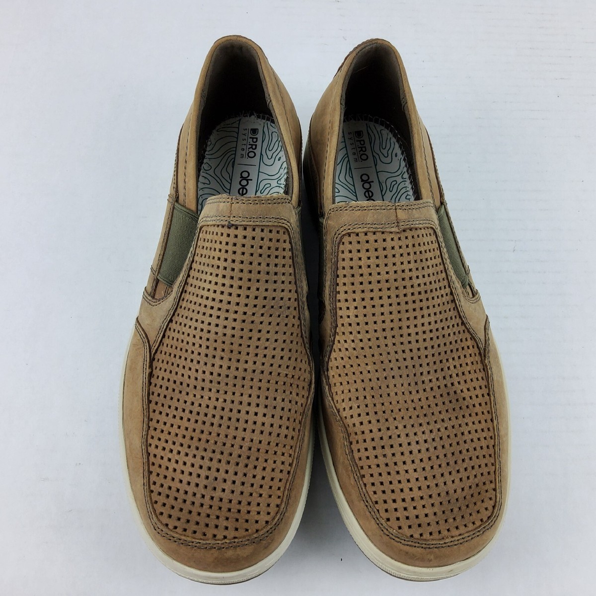 ABEO Pro Advantage Slip On Men Leather Sneaker 8 M Orthotic Arch Support Loafers ABEO Pro Men main image 3