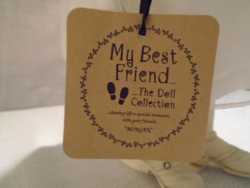 2002 Boyds Bear My Best Friend Morgan Flora Friends Are Always There Doll 4833 - Picture 2 of 7