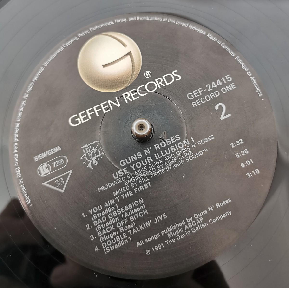 GUNS N' ROSES ⸺ use your illusion I ⸺ GEFFEN 2xLPs | eBay