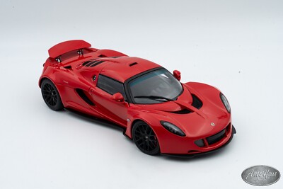 AUTOart 1/18 Hennessey Venom GT 赤 1/18 AUTOart Hennessey Venom GT Spyder (Silver Grey) Car