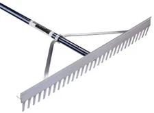 Midwest Rake 12036 36" Field/Aggregate Rake Heavy-Duty Wrap-Around Bracing 66"