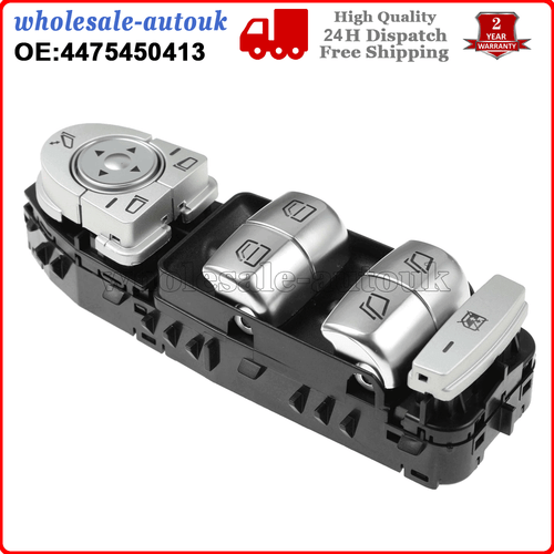 Power Window Master Switch For Mercedes Benz V-Class W447 Vito Viano A4475450413 - Picture 9 of 12