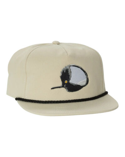 Banded Merganser Rope Cap – Retro Hunting Hat with Snapback Closure - Picture 3 of 8