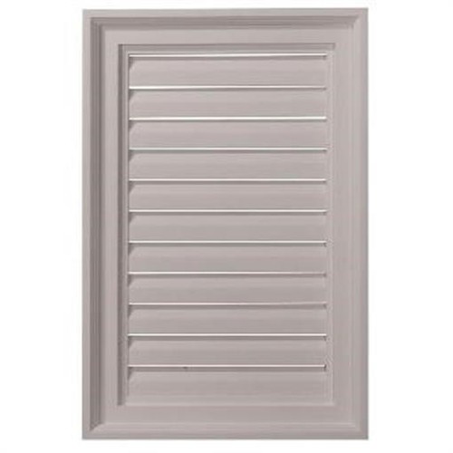 Eken A Millwork 16 x24 Architectural Vertical Gable Vent Louver- Function Al
